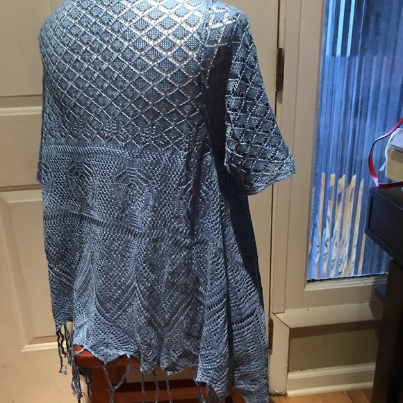 Crocheted open cardigan - Picture 2 of 5